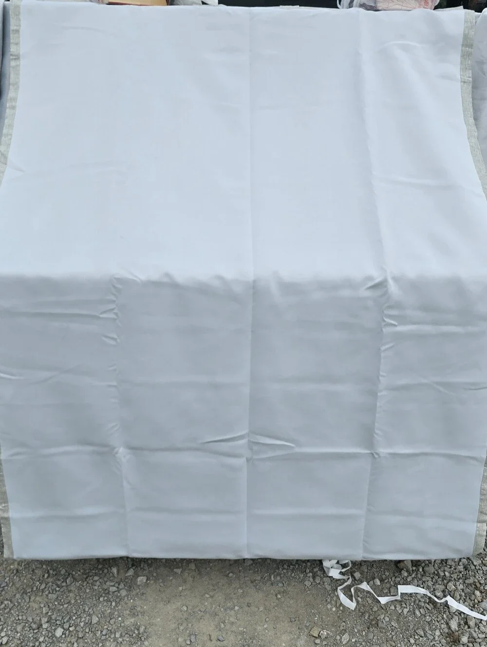 QUINCE European Linen True Blackout Curtain Sage 48x108 Single Panel